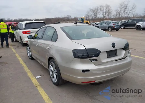 2013 Volkswagen Jetta Se из США, поврежденный, VIN 3VWDP7AJ4DM238611